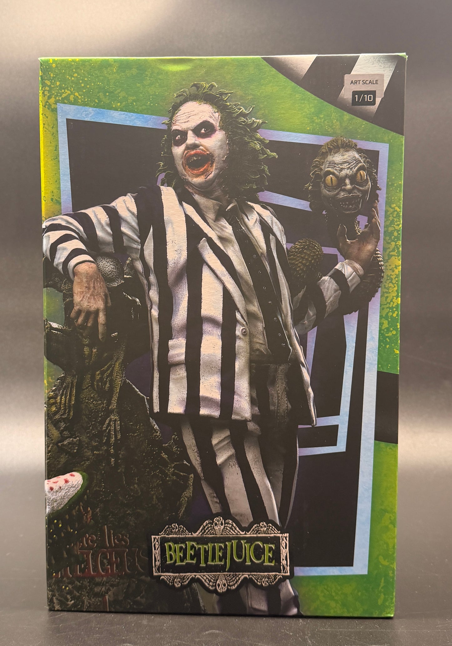 Beetlejuice 1:10 Deluxe Art Scale Limited Edition Statue Iron Studios 2026
