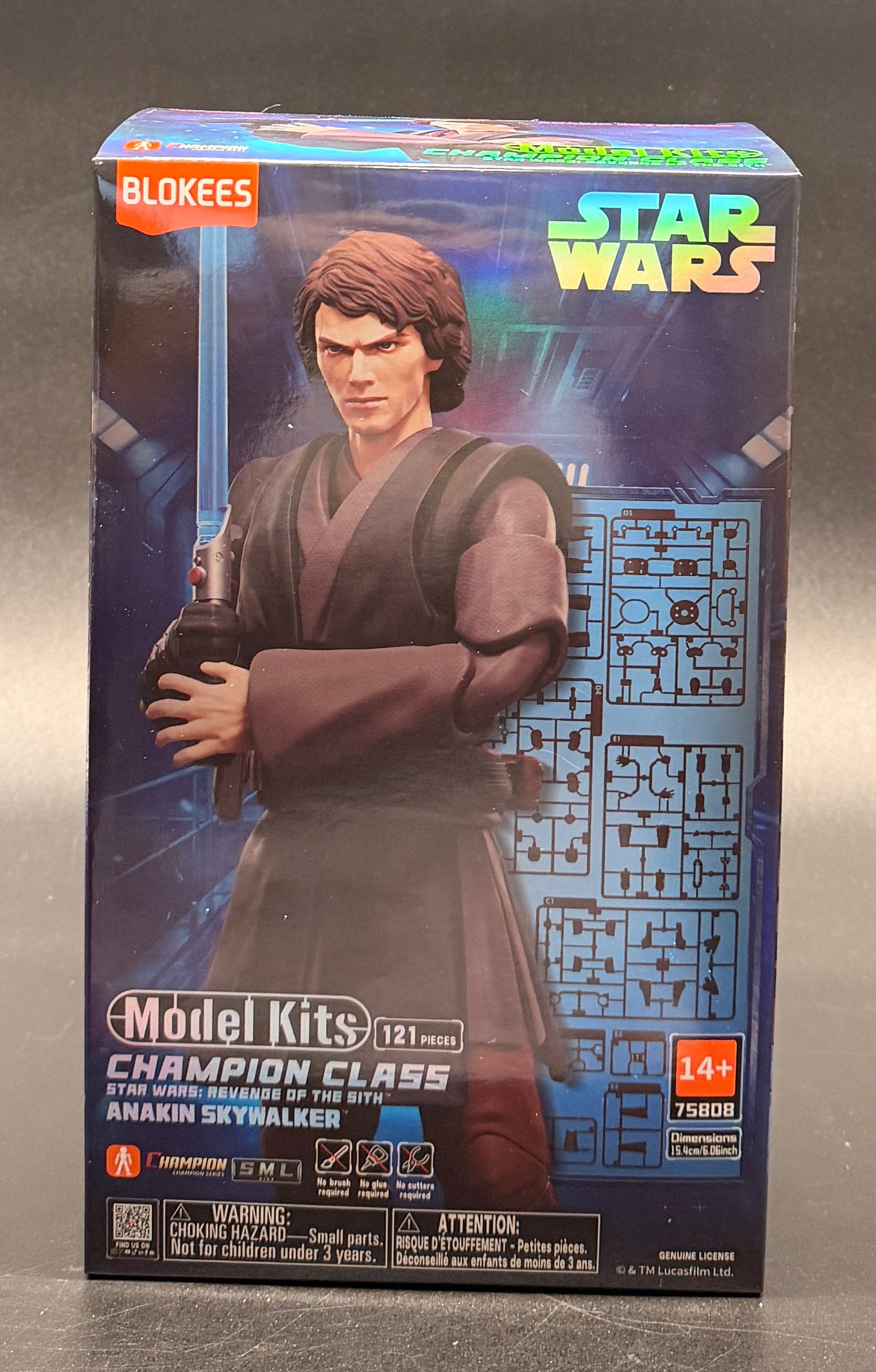 Anakin Skywalker Star Wars: Revenge of the Sith Champion Class Model Kit Blokees 2026