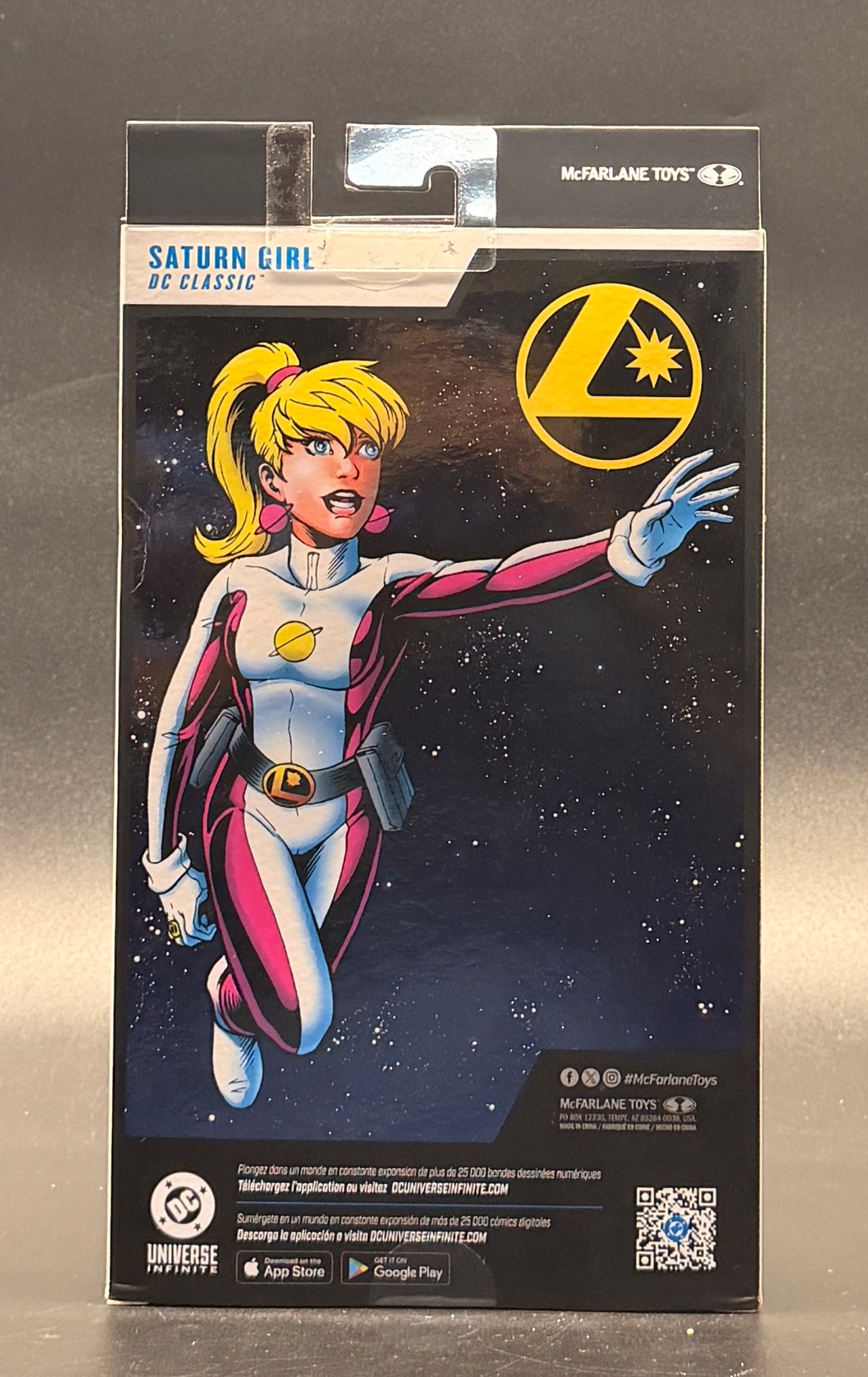 Saturn Girl (DC Classic) DC Multiverse Red Platinum Edition Action Figure McFarlane Toys 2026
