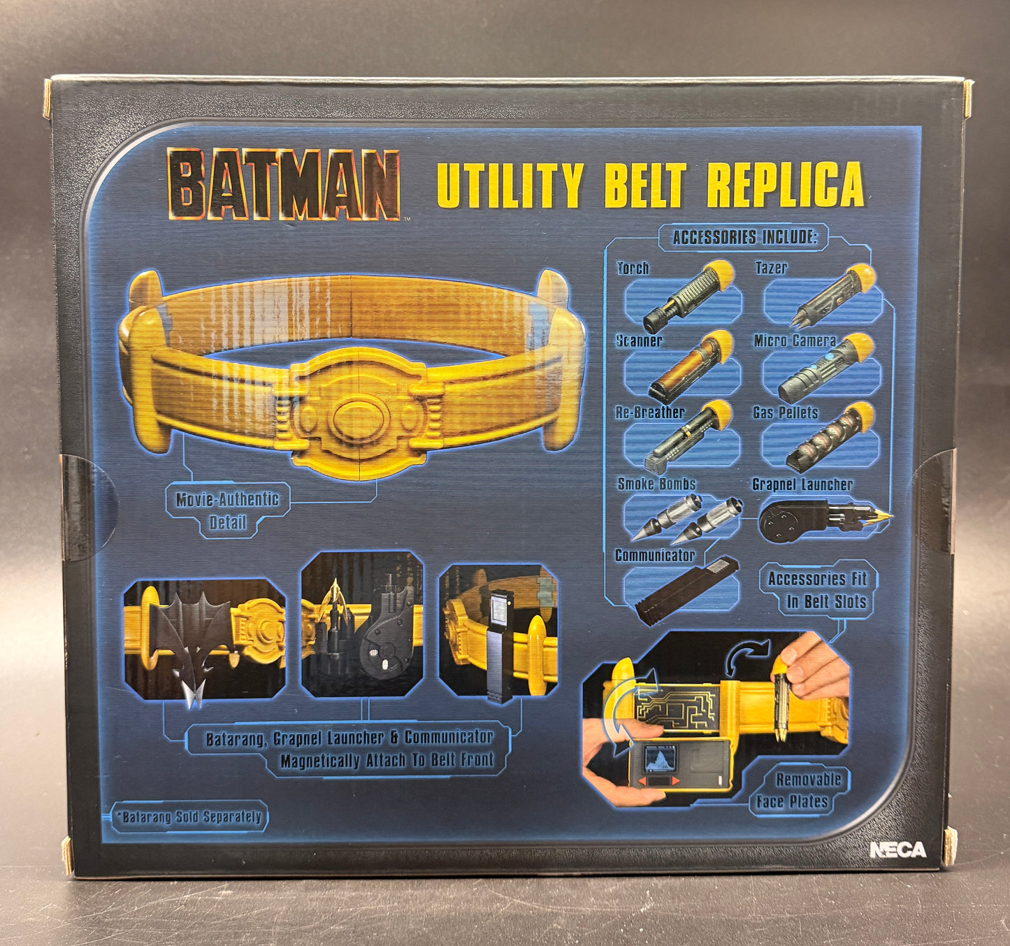 Utility Belt Batman 1989 Replica NECA 2023