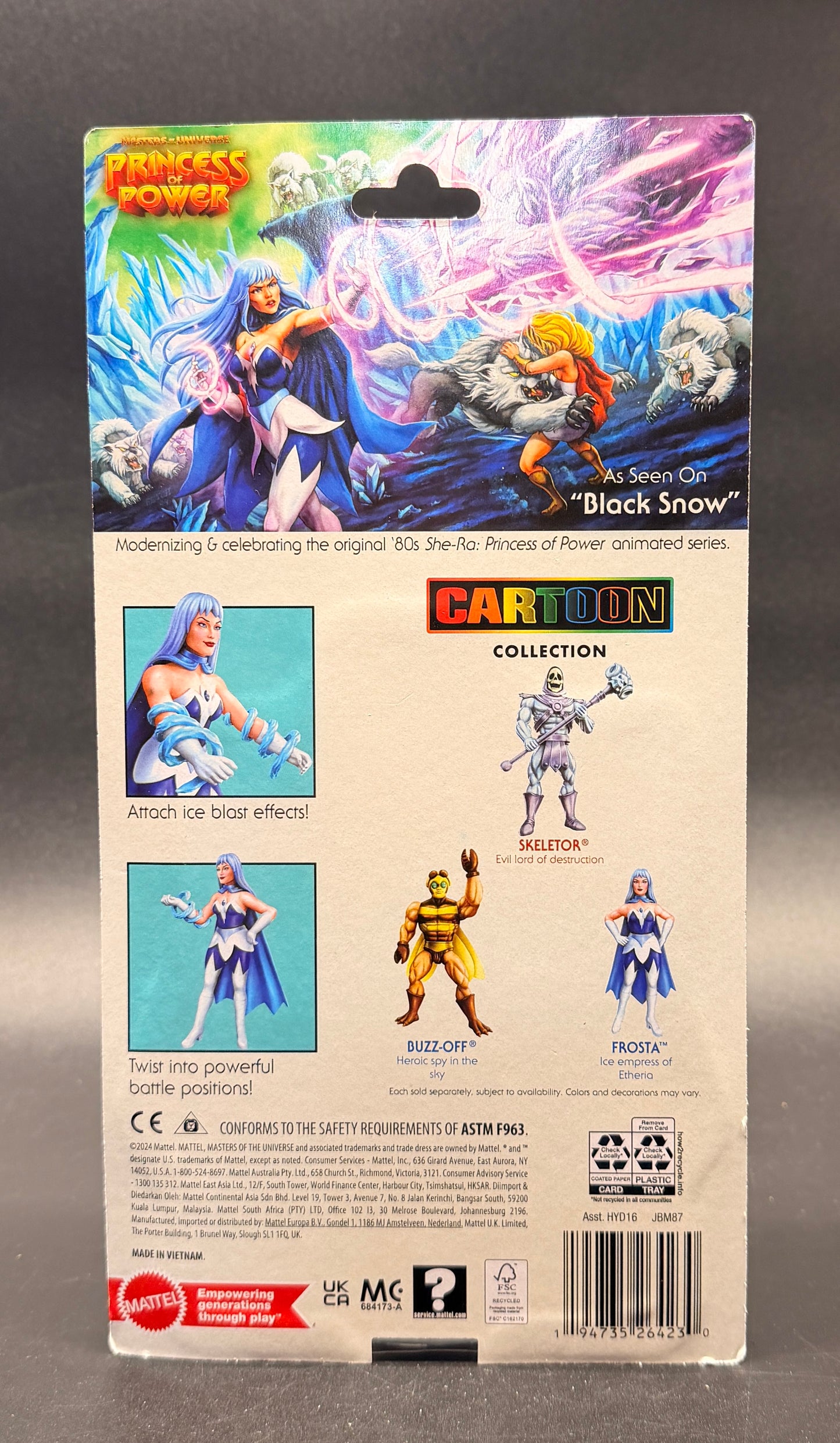 Frosta He-Man and the Masters of the Universe 40th Anniversary Cartoon Collection Action Figure Mattel 2024