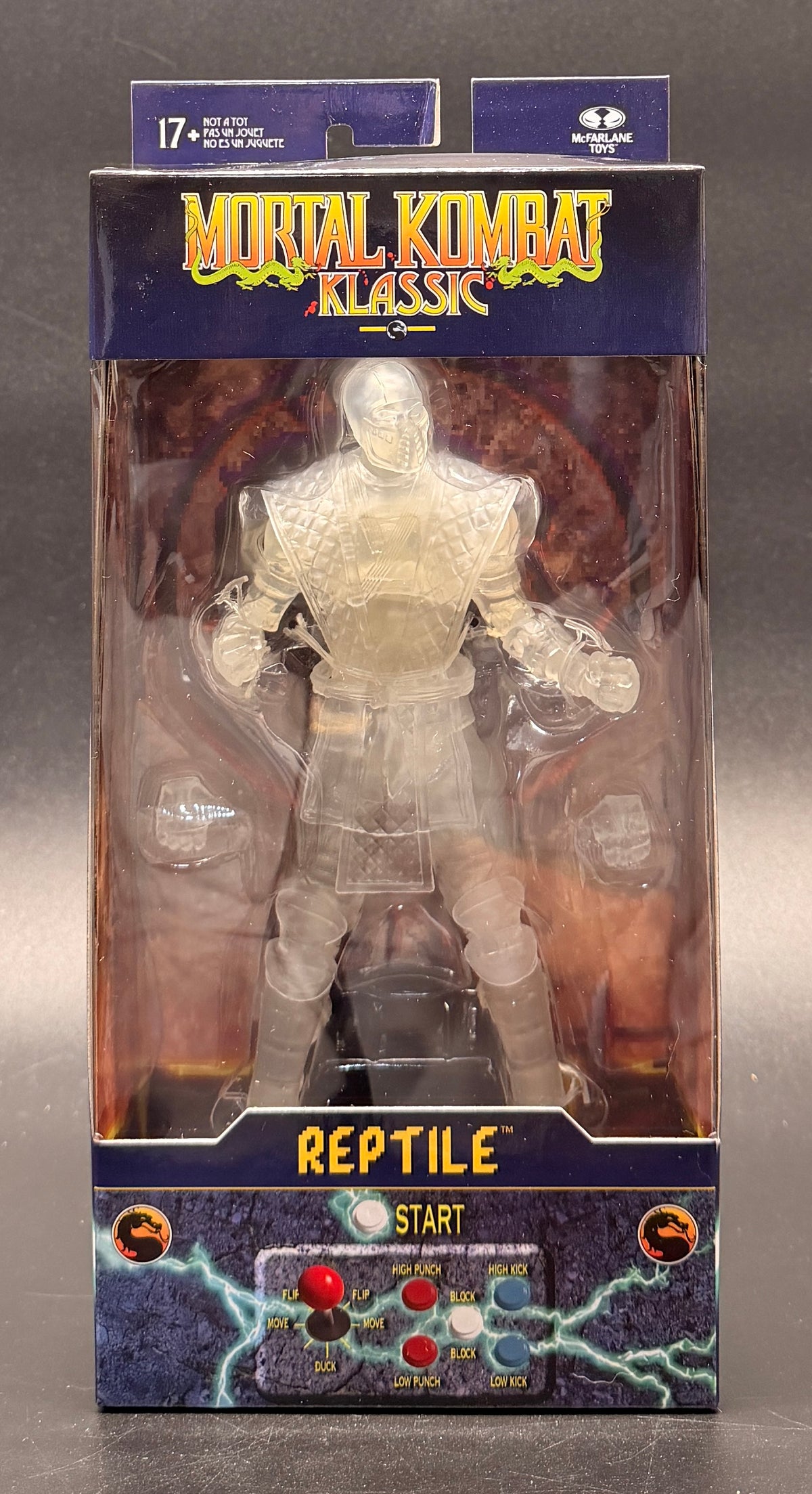 Reptile (Invisible Variant) Mortal Kombat Klassic Action Figure McFarlane Toys 2026