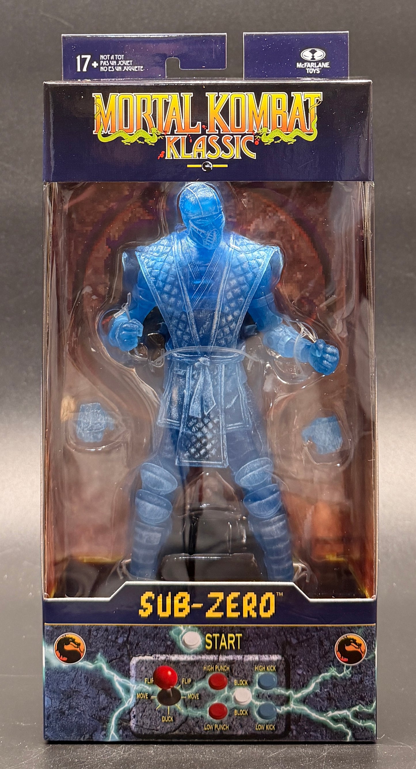 Sub Zero (Ice Clone) Mortal Kombat Klassic Action Figure McFarlane Toys 2026