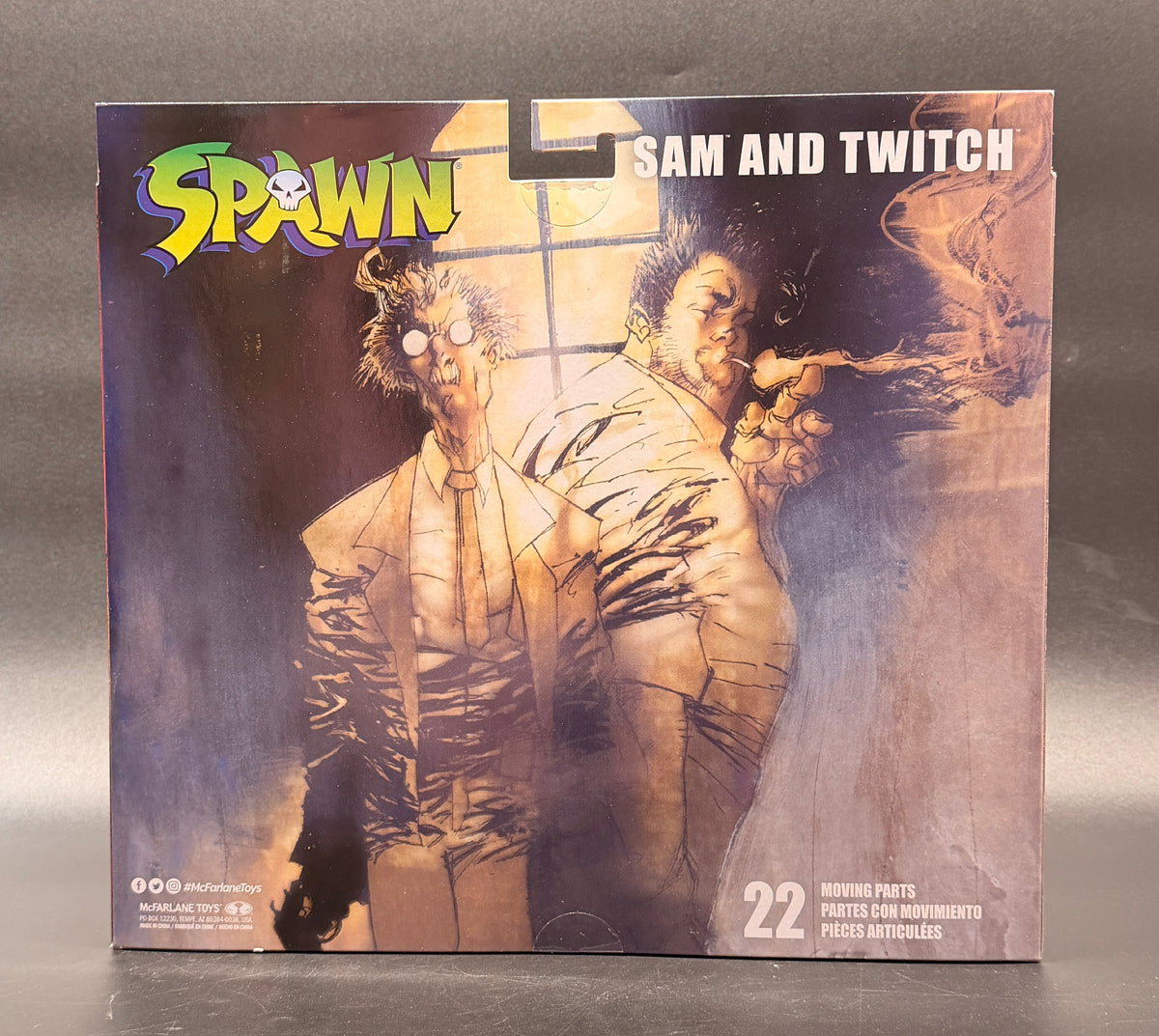 Sam & Twitch Spawn's Universe Action Figure Set McFarlane Toys 2022