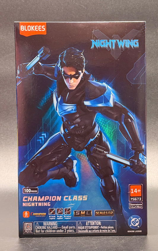 Nightwing Champion Class Model Kit Blokees 2026