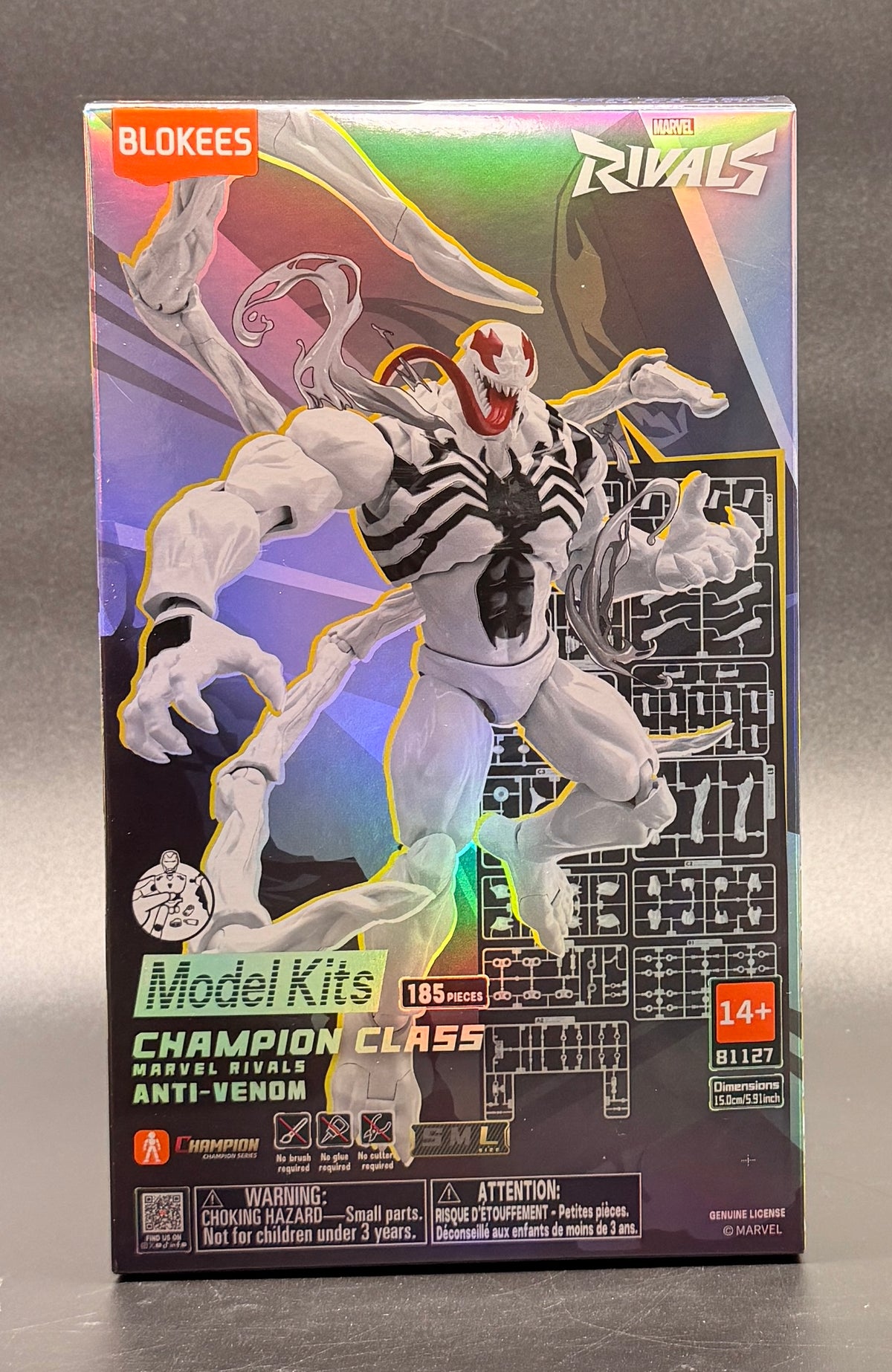 Anti-Venom Marvel Rivals Champion Class Model Kit Blokees 2026