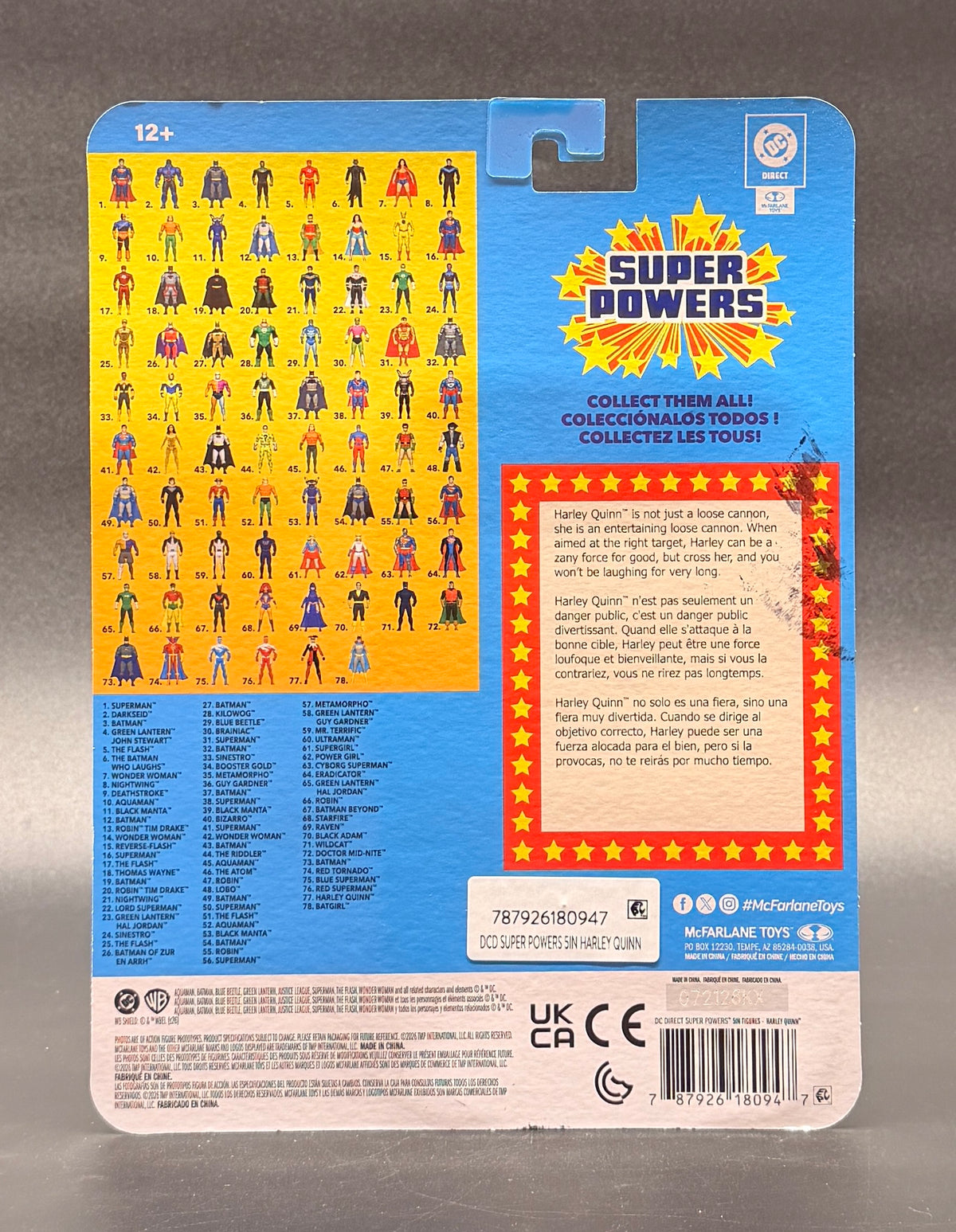 Harley Quinn DC Super Powers Action Figure McFarlane Toys 2026