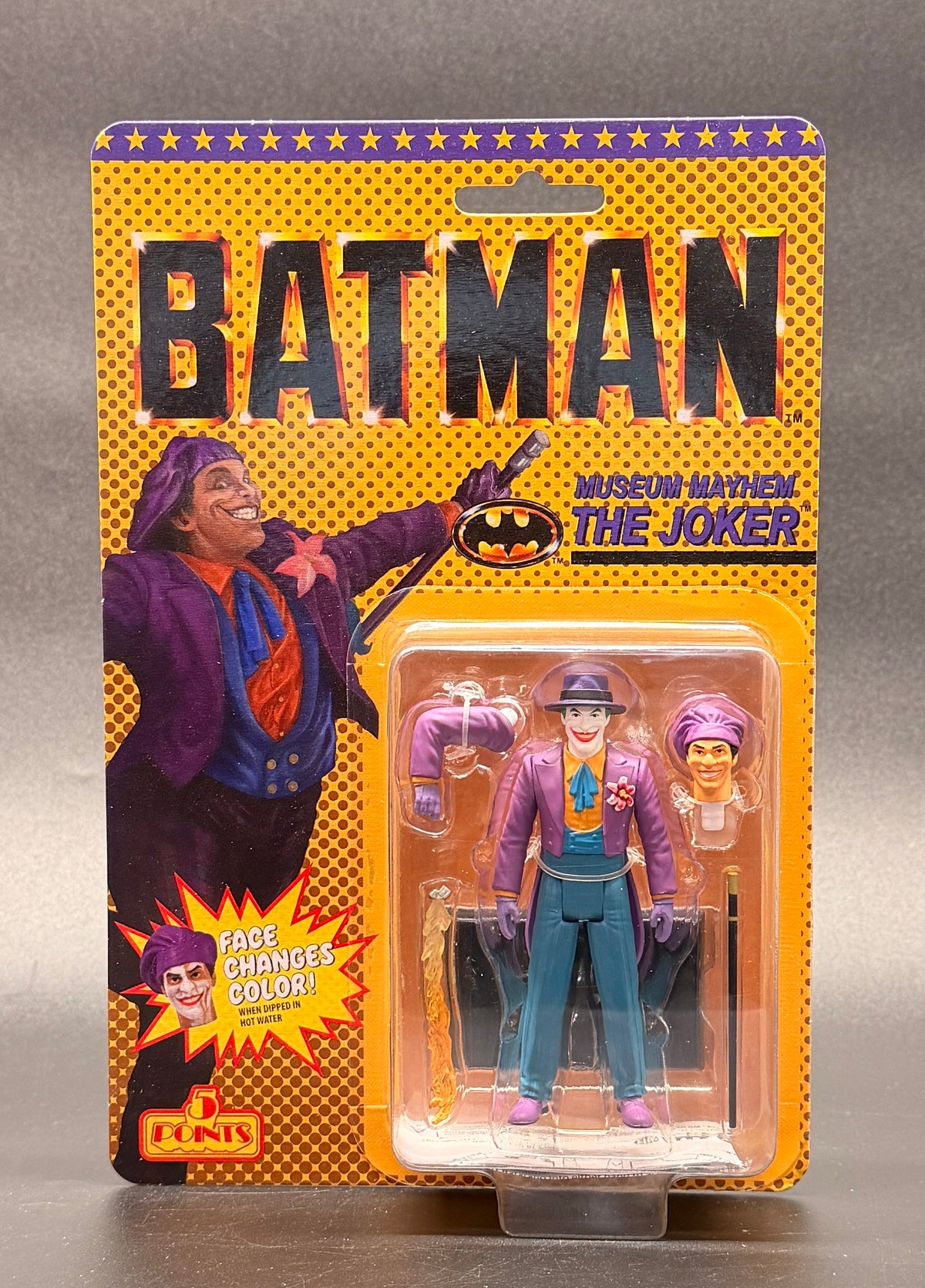 The Joker Batman: 1989 Series 2 Action Figure 5 Points Mezco Toyz 2026