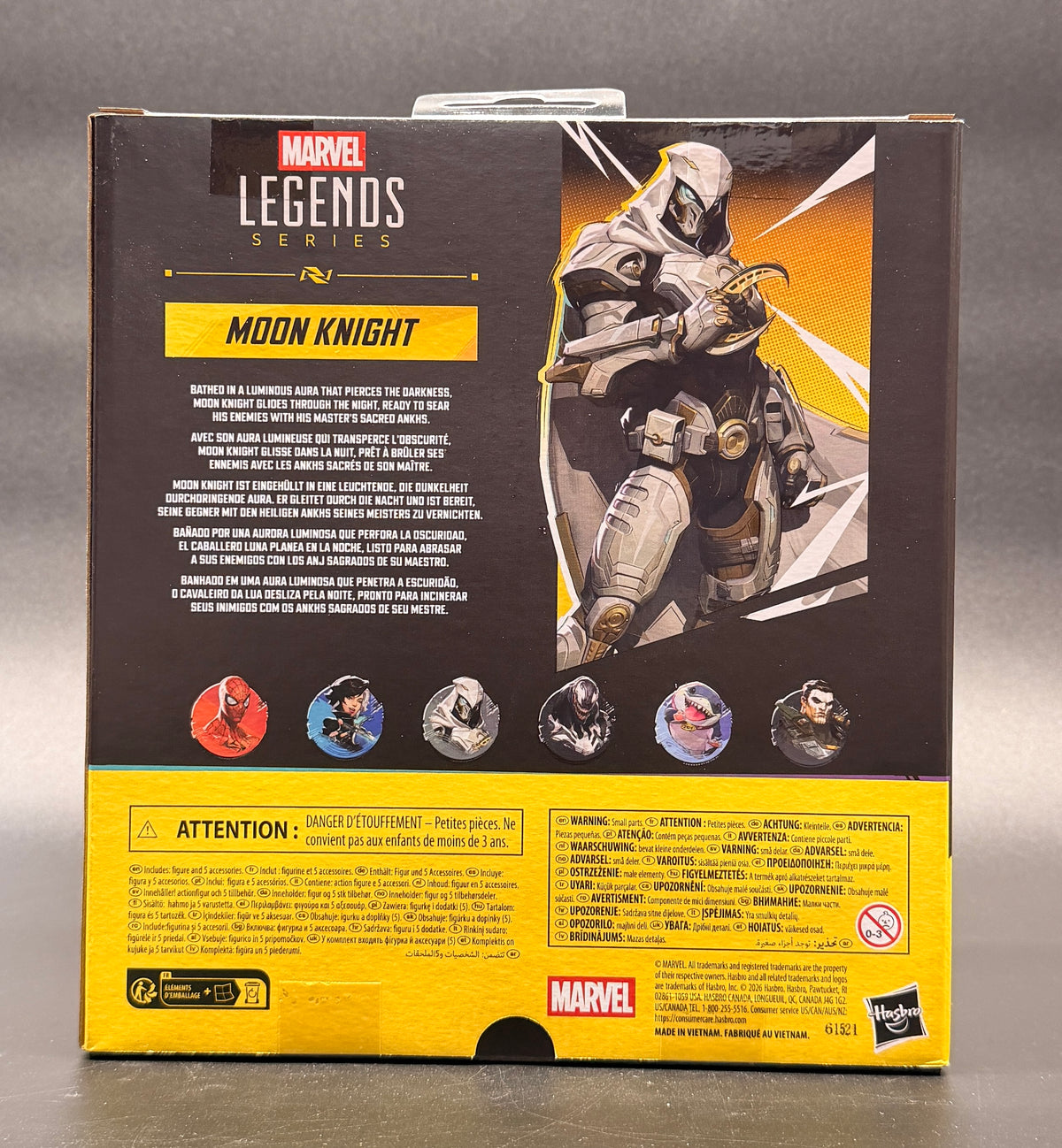 Moon Knight Marvel Legends: Rivals Action Figure Hasbro 2026