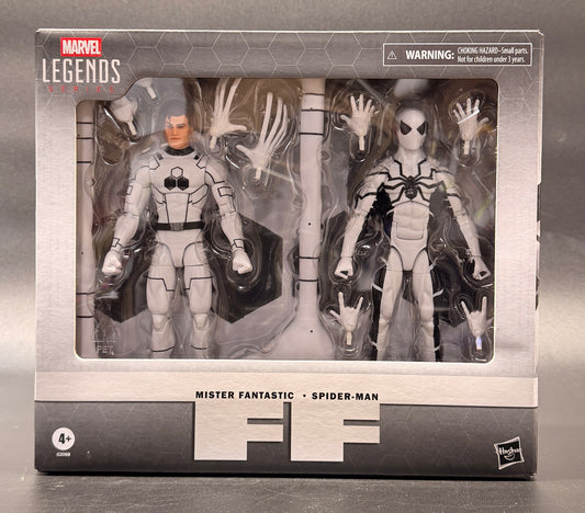 Mr. Fantastic and Spider-Man FF Marvel Legends Action Figure Set Hasbro 2026