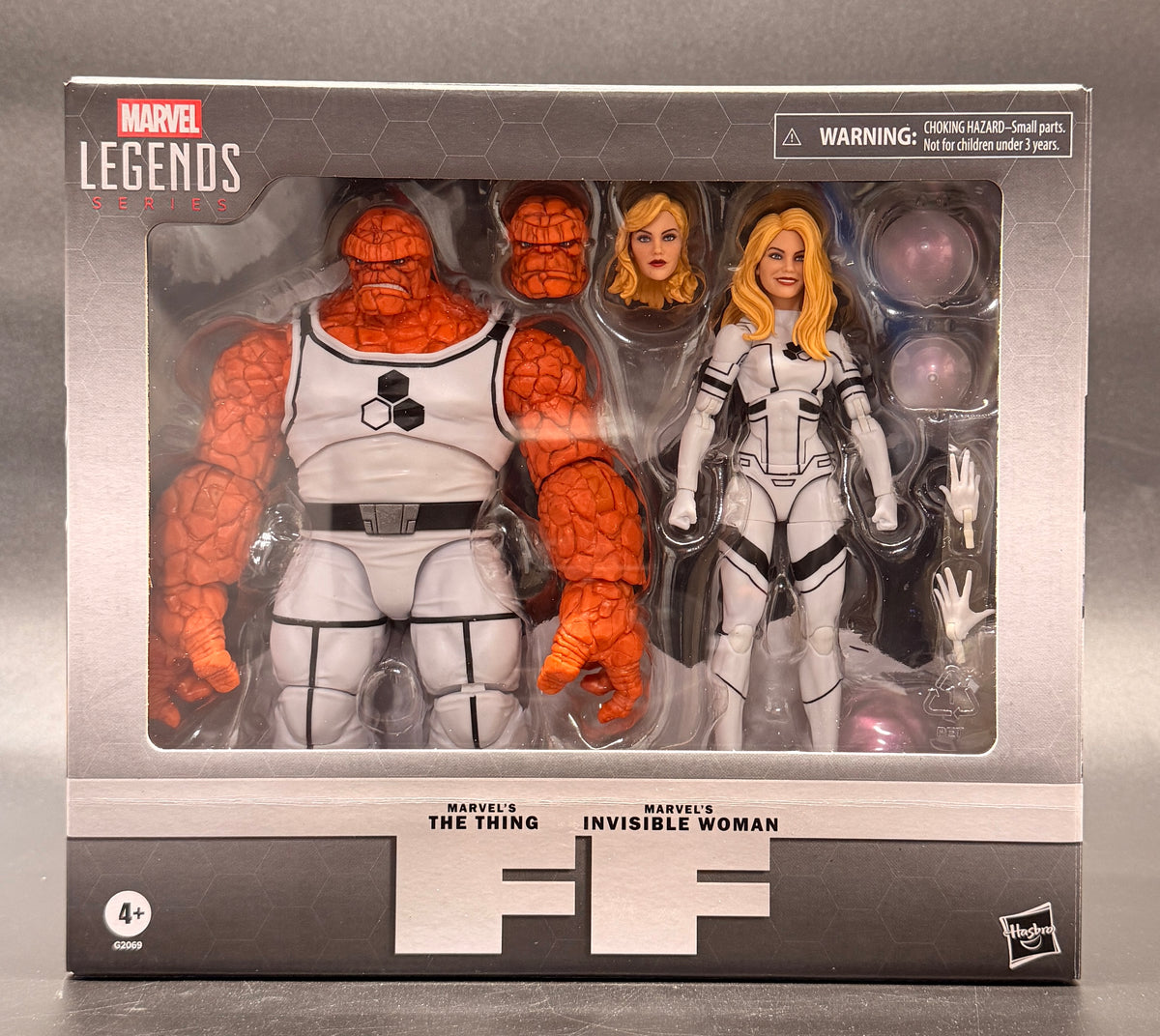 The Thing & Invisible Woman FF Marvel Legends Action Figure Set Hasbro 2026