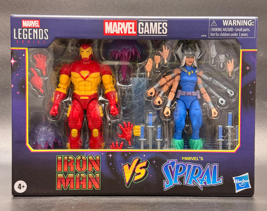 Iron Man Vs Spiral Gamerverse Marvel Legends Action Figure Set Hasbro 2026