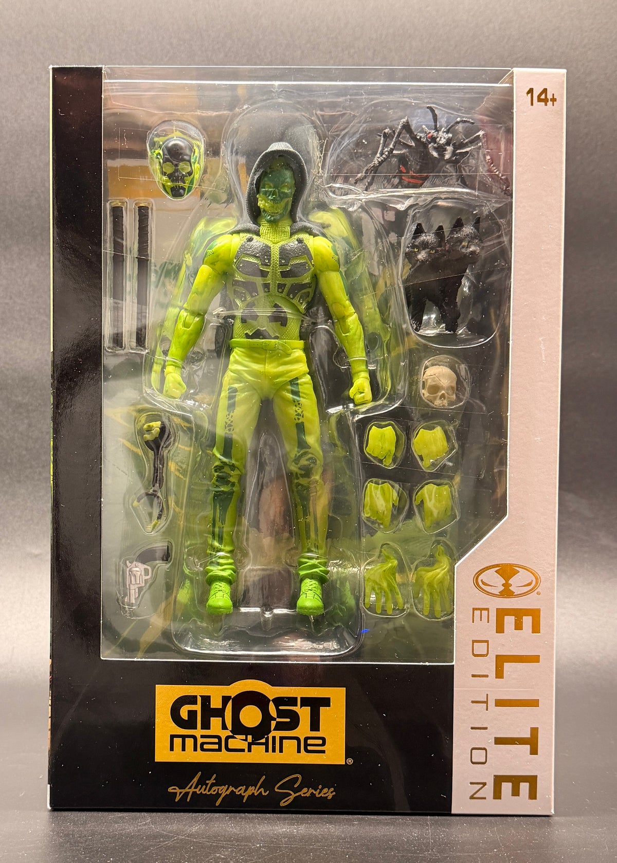 Geiger Ghost Machine Autograph Series Elite Edition Deluxe Action Figure McFarlane Toys 2026
