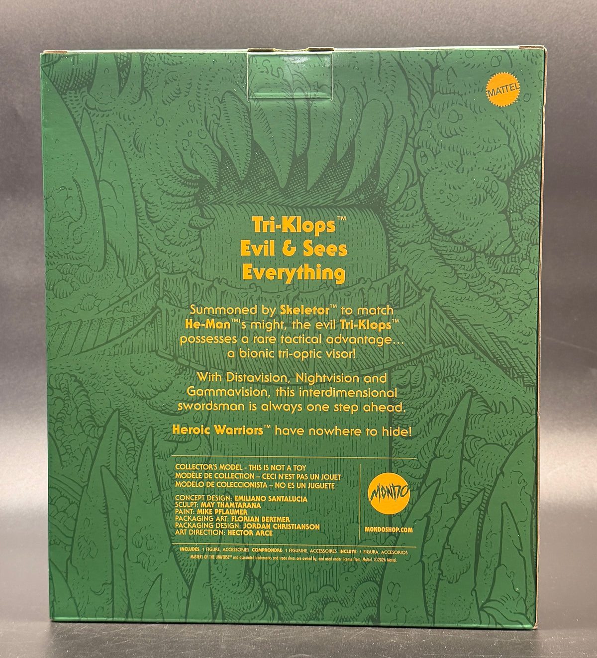 Tri-Klops Masters of the Universe 1:6 Scale Limited Edition Action Figure Mondo 2026