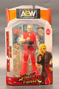 Nick Jackson (Ken) #02 AEW x Street Fighter Limited Edition Action Figure Jazwares 2022