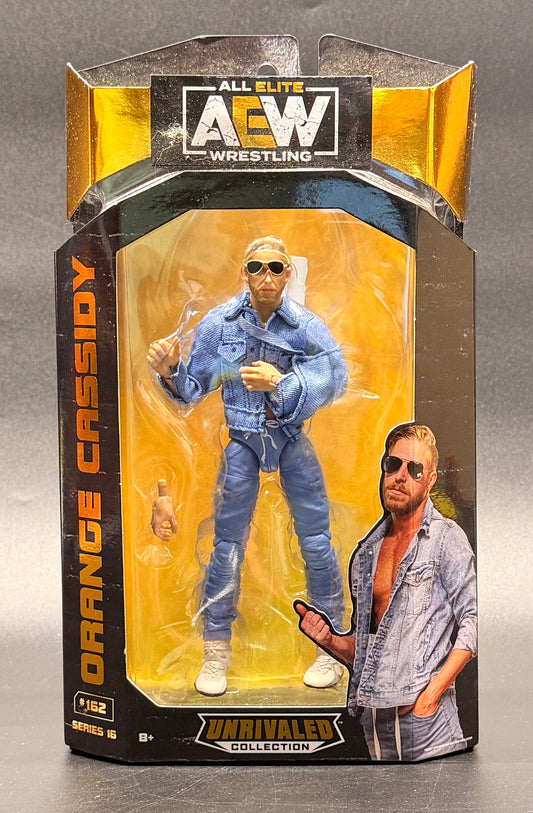 Orange Cassidy (#162) AEW: Unrivaled Collection Series 16 Action Figure Jazwares 2024