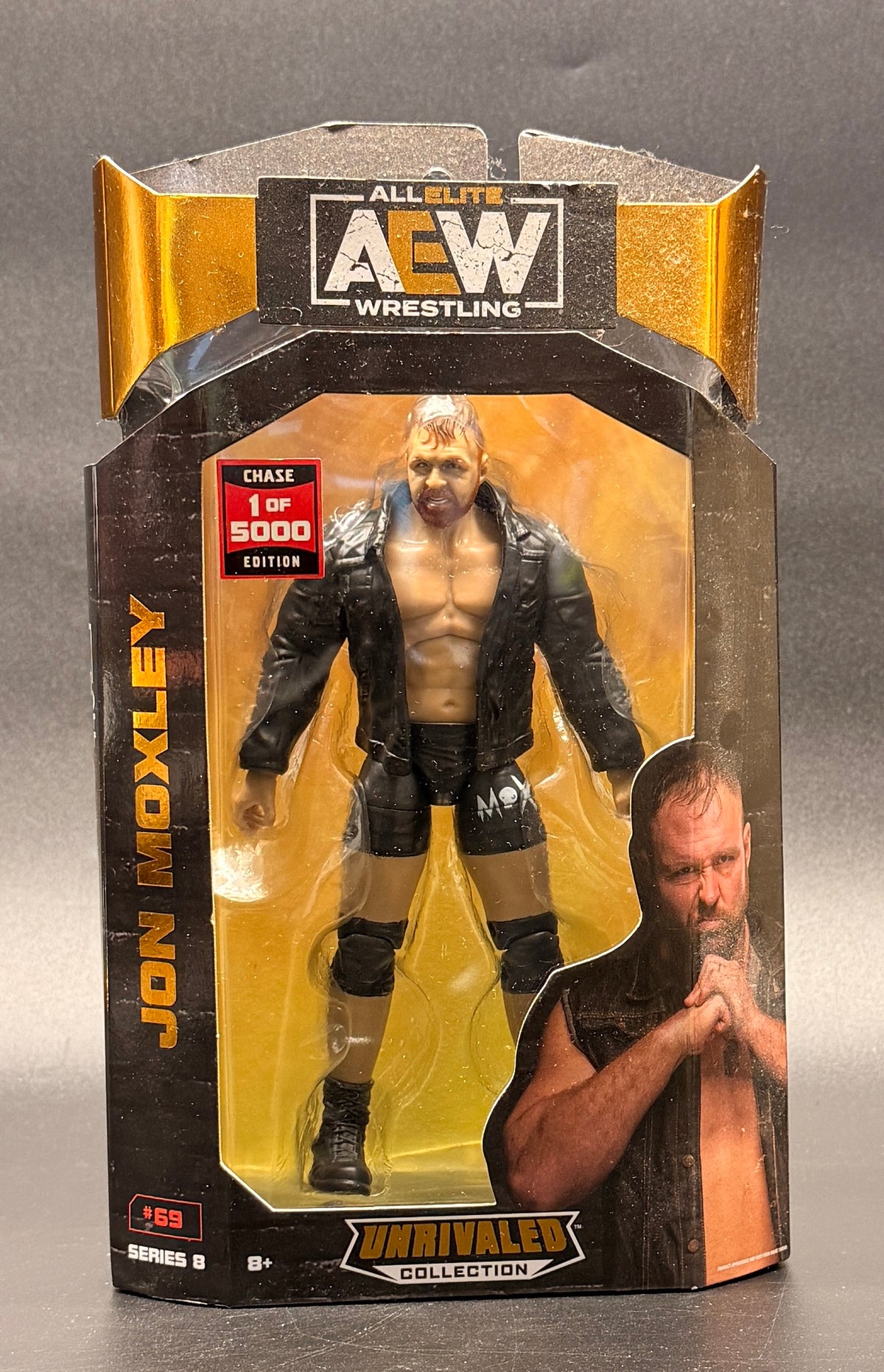 Jon Moxley #69 AEW: Unrivaled Collection Series 8 Action Figure Jazwares 2021