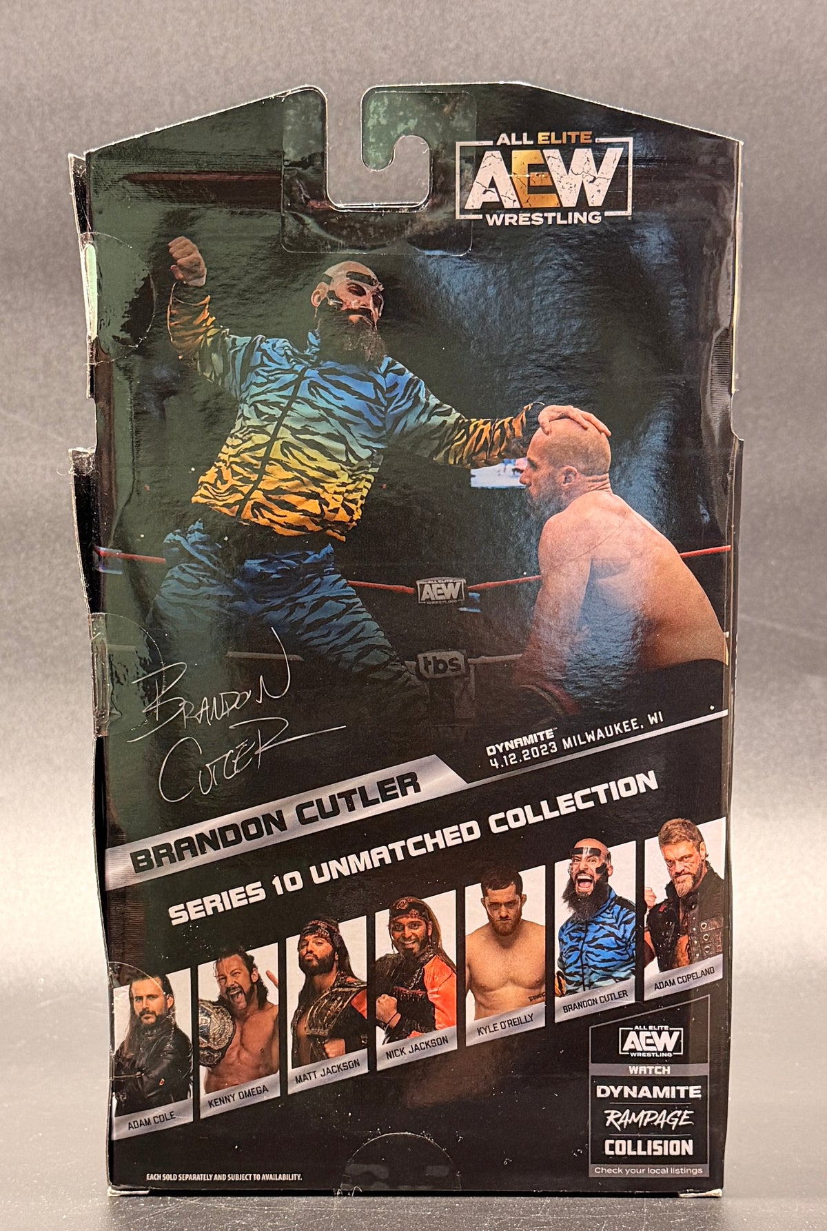 Brandon Cutler #81 AEW: Unmatched Collection Series 10 Action Figure Jazwares 2024