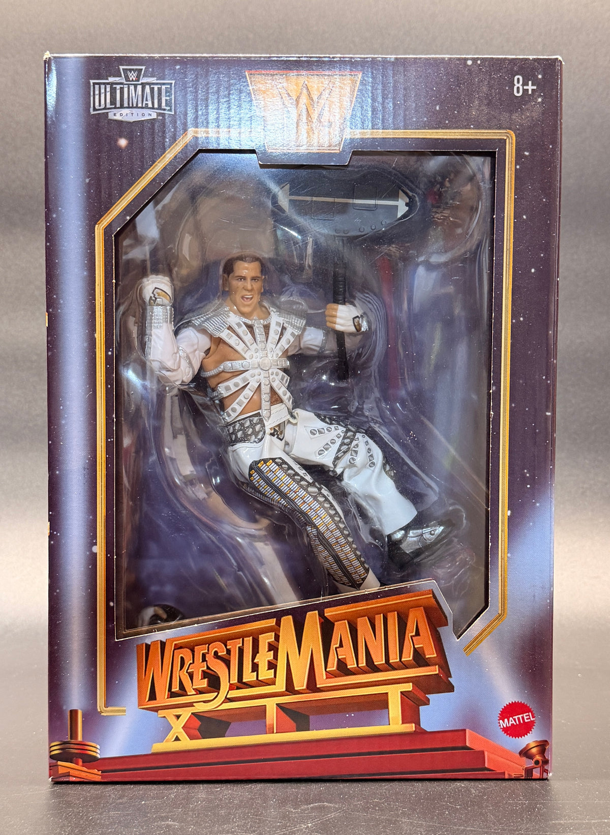 Shawn Michaels WrestleMania 12 WWE: Ultimate Edition SDCC Exclusive Action Figure Mattel 2024