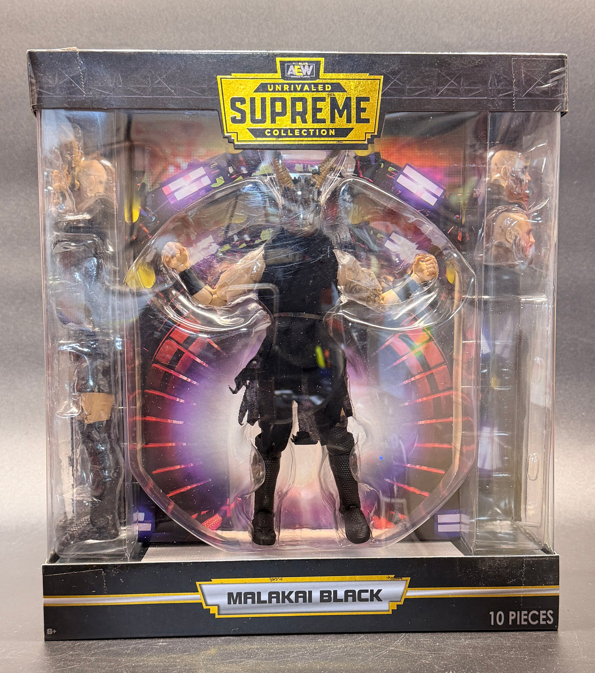 Malakai Black #04 AEW: Unrivaled Supreme Action Figure Jazwares 2022