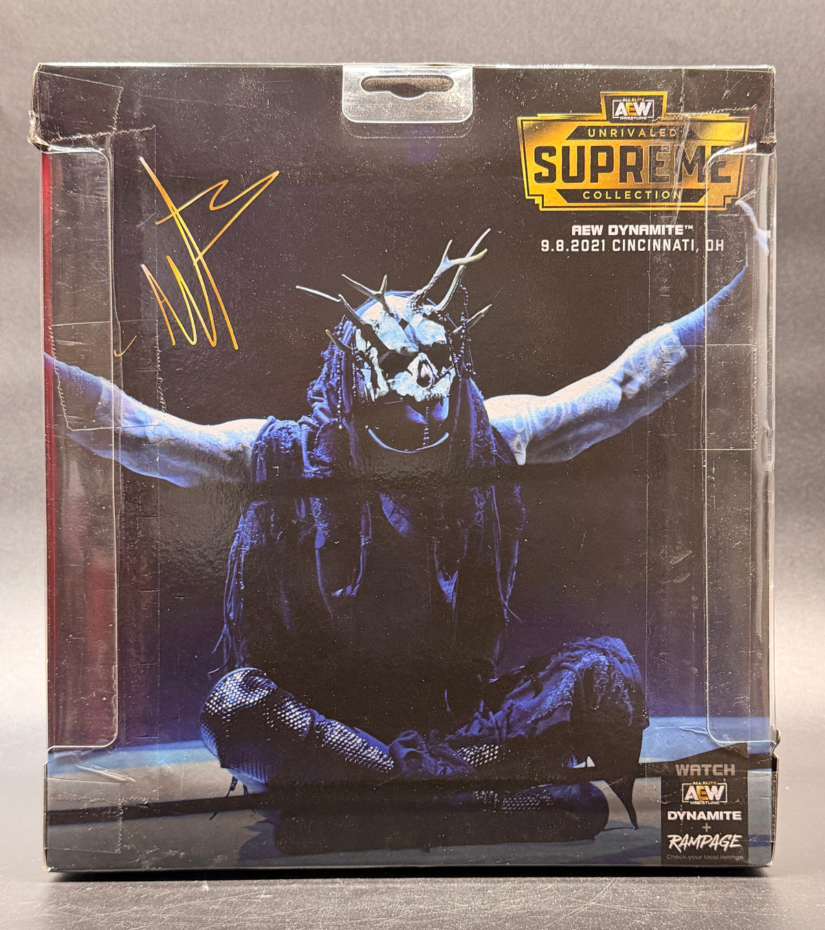 Malakai Black #04 AEW: Unrivaled Supreme Action Figure Jazwares 2022