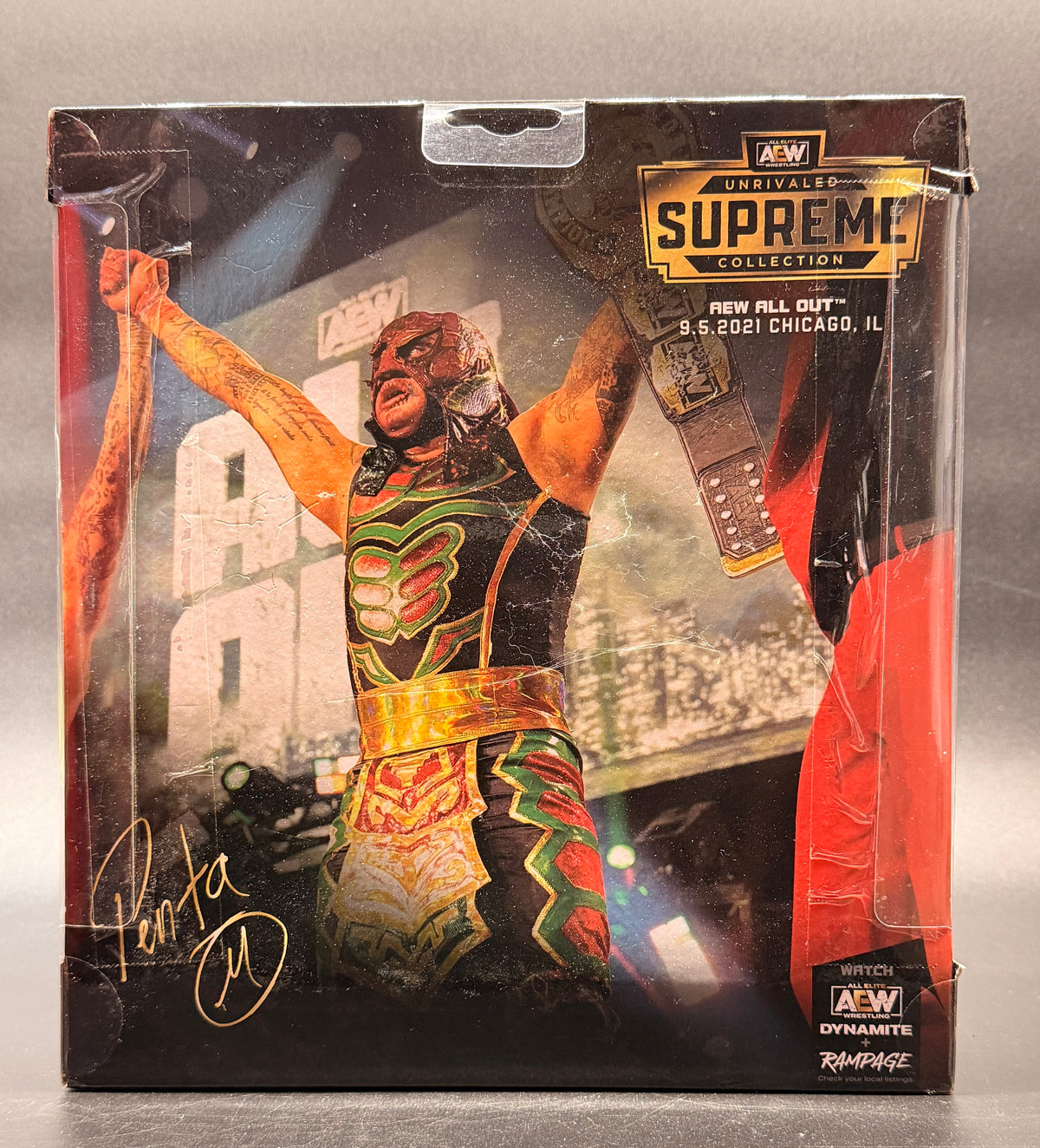 Penta El Zero M #05 AEW: Unrivaled Supreme Action Figure Jazwares 2022
