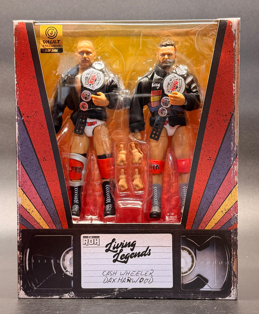 FTR Living Legends ROH Exclusive Vault Action Figure Set Jazwares 2025