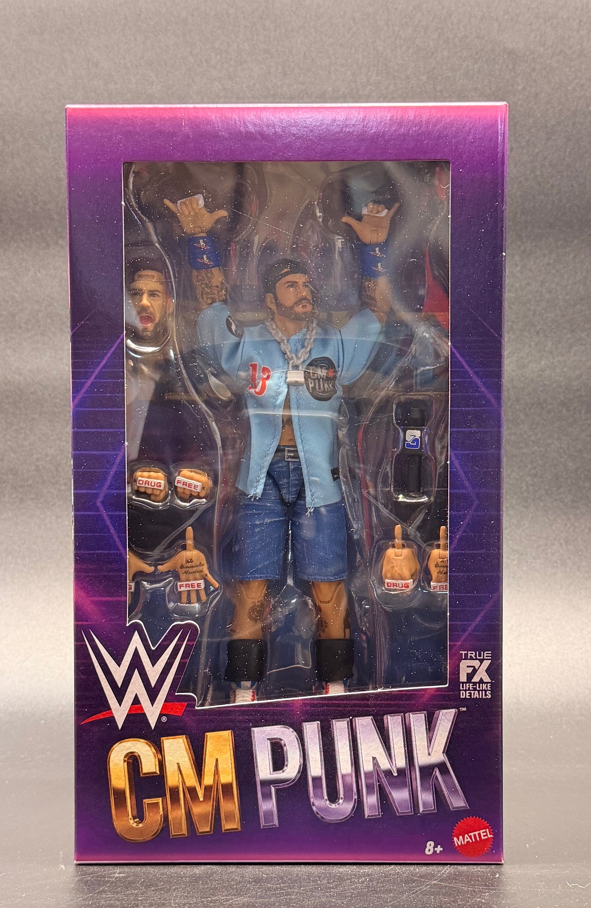 CM Punk WWE: Elite Mattel Creations Punk Life Action Figure Mattel 2026