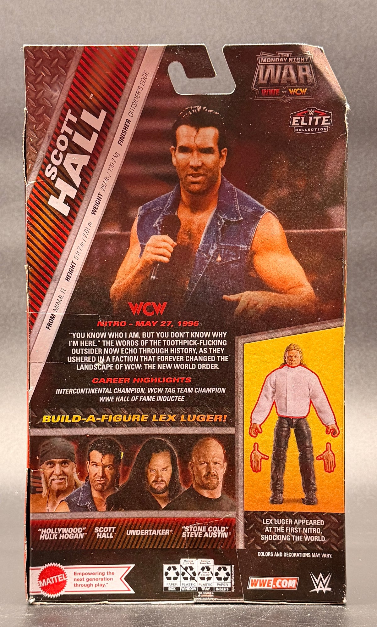 Scott Hall WWE: Elite Collection Monday Night War Action Figure Mattel 2023