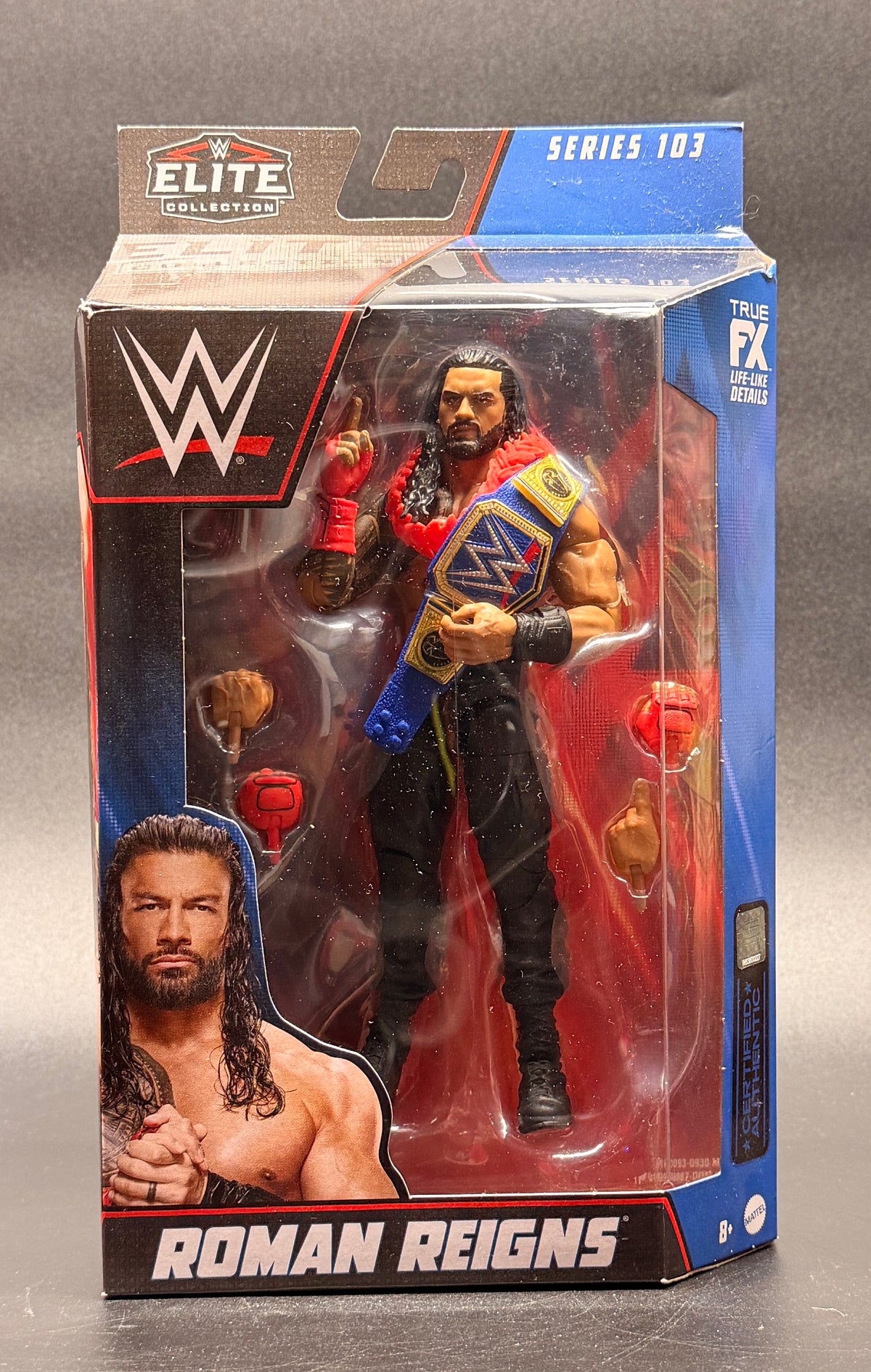 Roman Reigns WWE: Elite Collection Series 103 Action Figure Mattel 2023