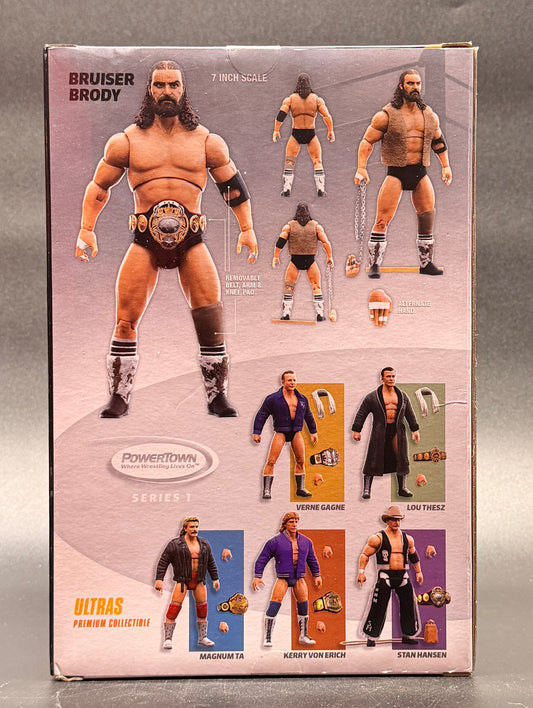Bruiser Brody Ultras: Series 1 Action Figure PowerTown 2022