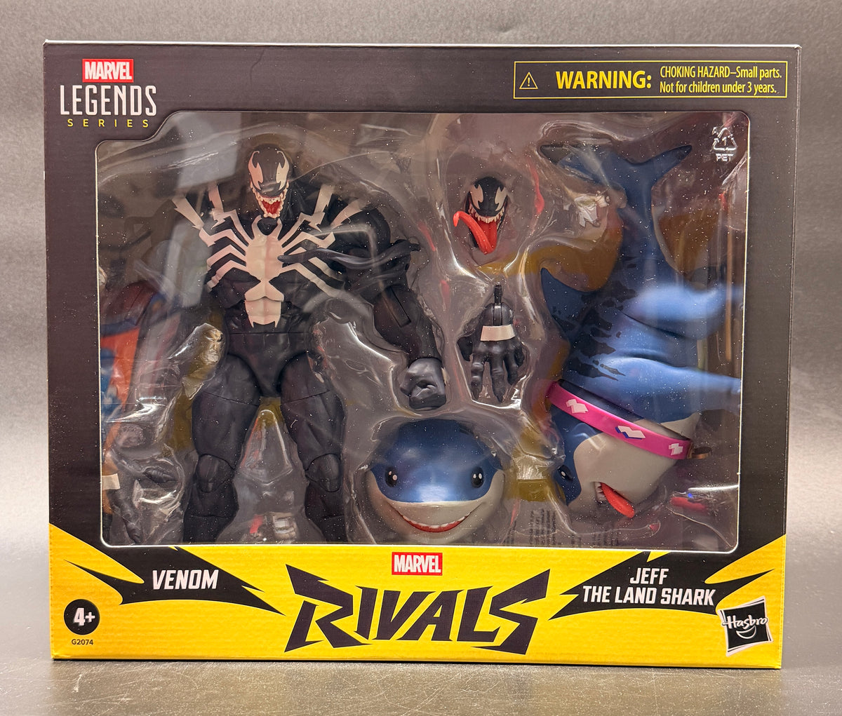 Venom and Jeff the Land Shark Marvel Legends: Rivals Action Figure Set Hasbro 2026