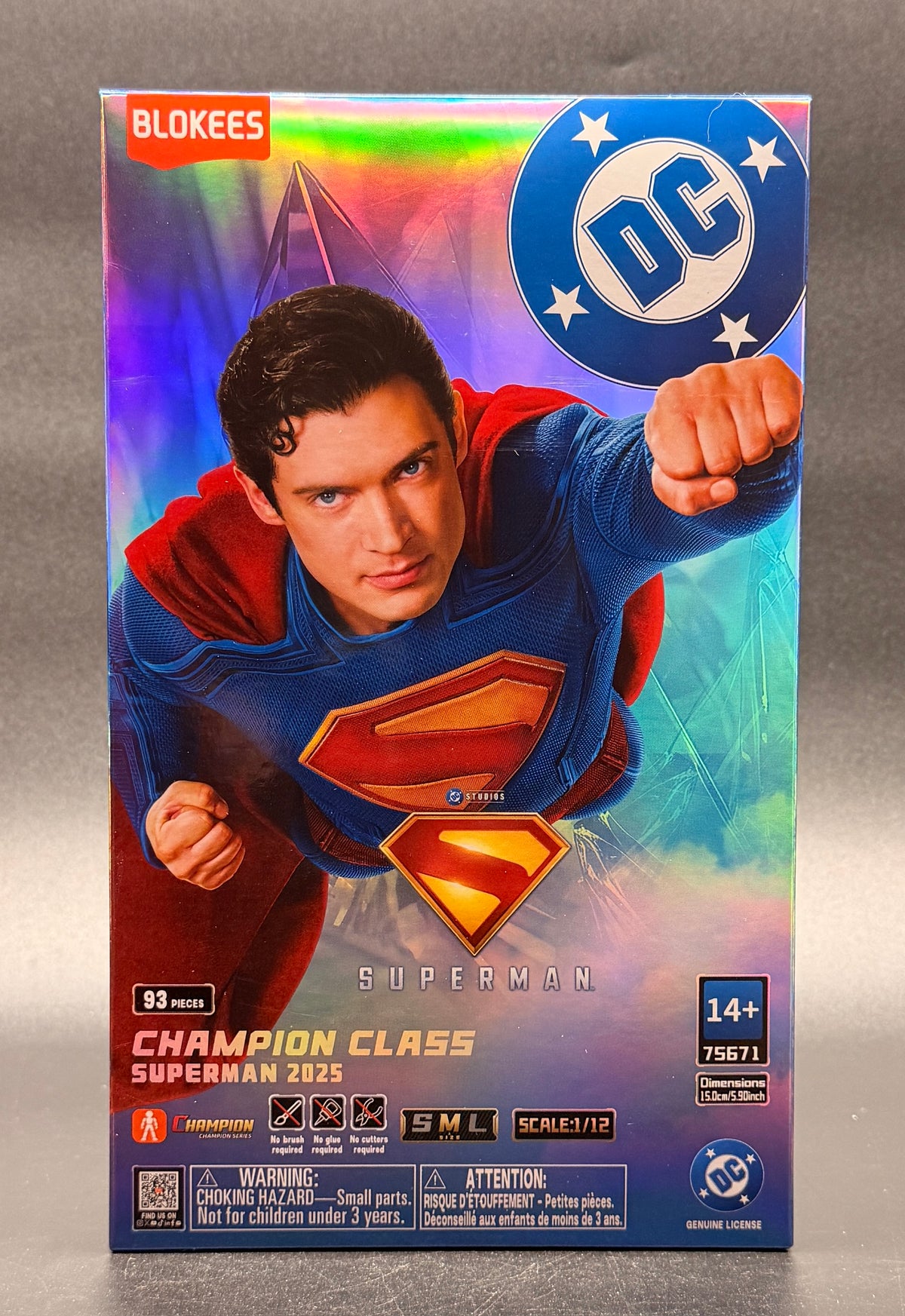 Superman 2025 Champion Class Model Kit Blokees 2026