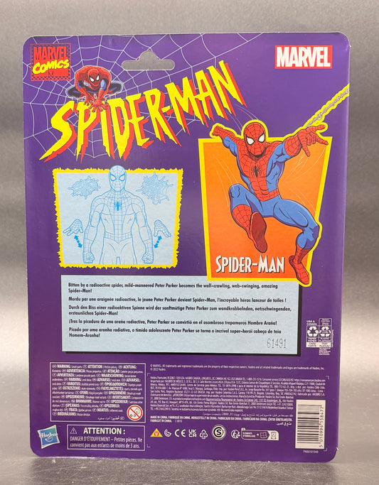 Spider-Man Retro Marvel legends Action Figure Hasbro 2026