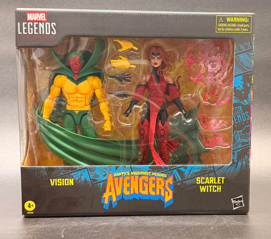 Vision & Scarlett Witch Avengers: The Crossing Marvel Legends Action Figure Set Hasbro 2026