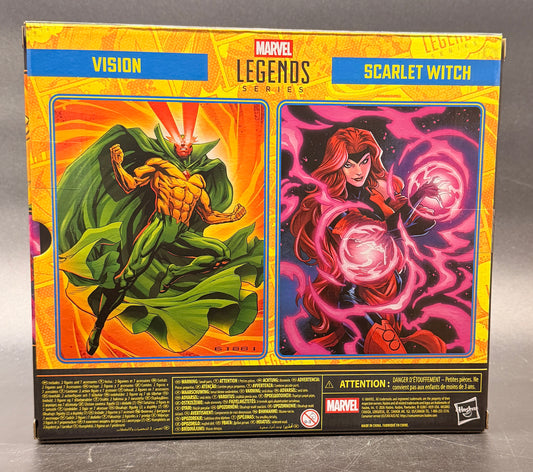 Vision & Scarlett Witch Avengers: The Crossing Marvel Legends Action Figure Set Hasbro 2026