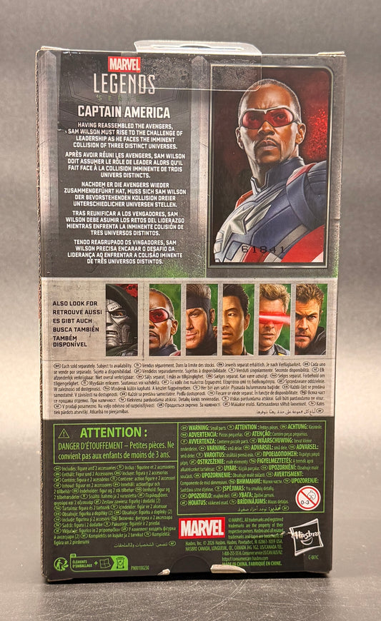 Captain America Avengers: Doomsday Marvel Legends Action Figure Hasbro 2026