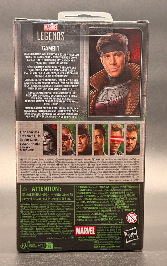 Gambit Avengers: Doomsday Marvel Legends Action Figure Hasbro 2026