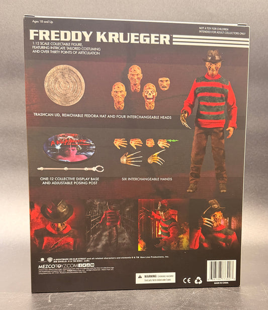 Freddy Nightmare on Elm Street Action Figure Mezco Toyz One:12 Collective 2026