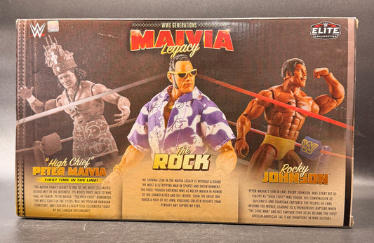 Maivia Legacy WWE Elite Collection: WWE Generations Action Figure Set Mattel 2023
