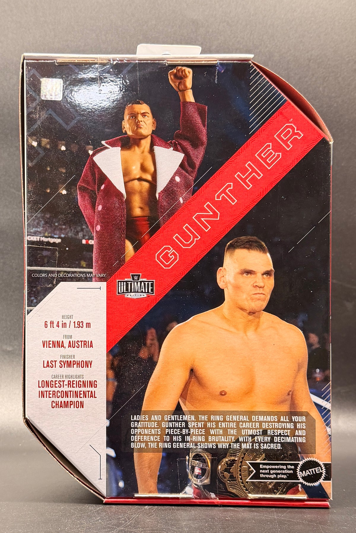 Gunther WWE: Ultimate Edition Action Figure Mattel 2024