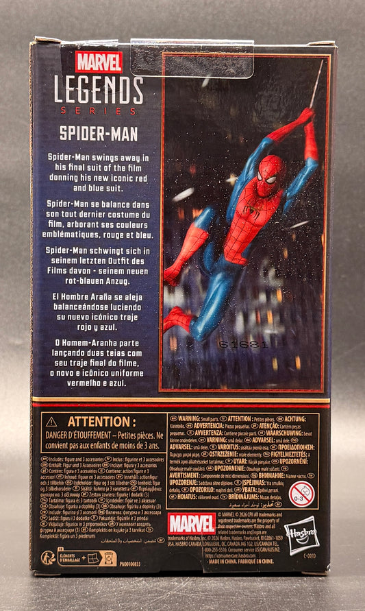 Spider-Man: No Way Home Marvel Legends Action Figure Hasbro 2026