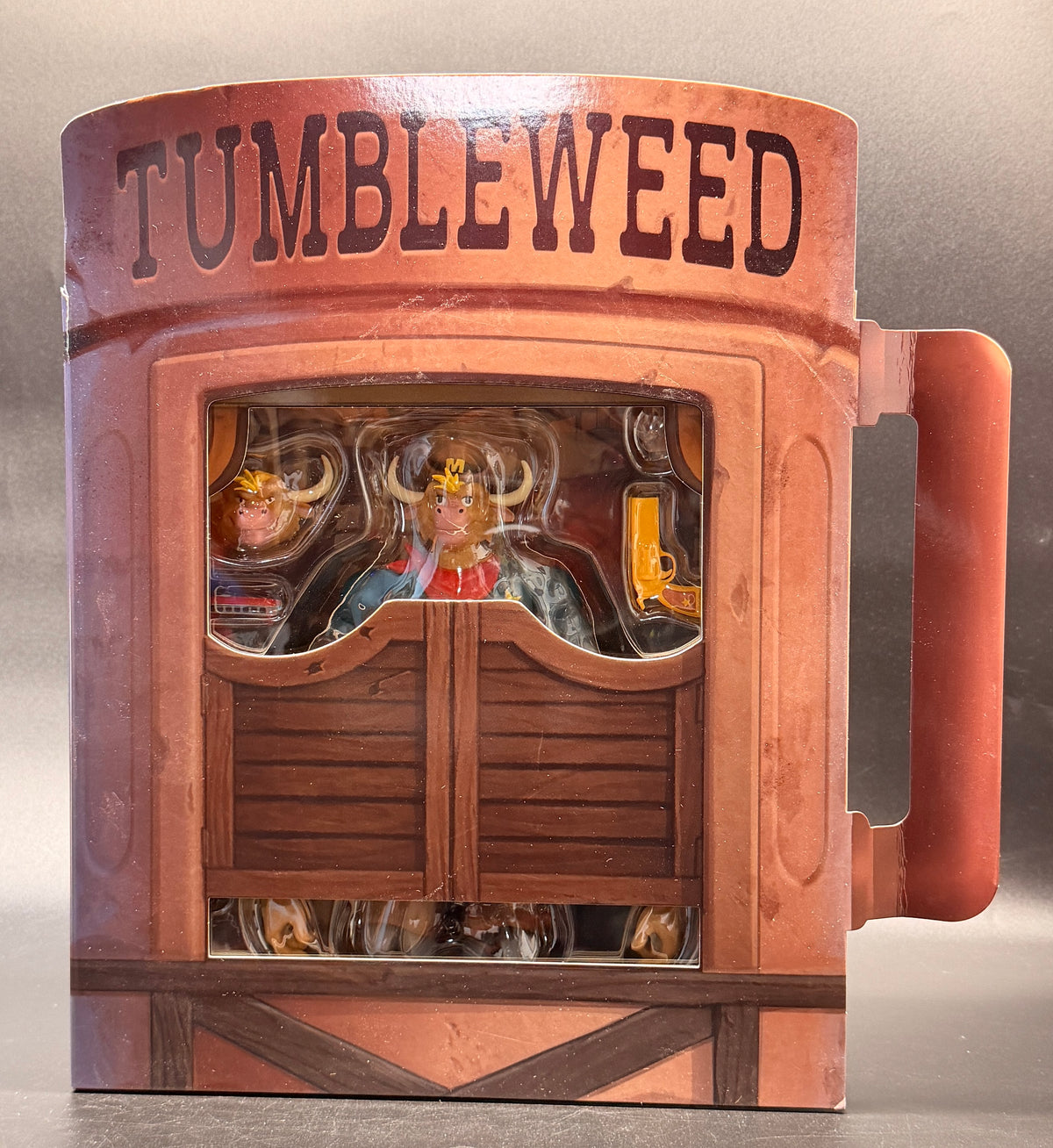 Marshal Moo Montana in the Tumbleweed Saloon Wild West C.O.W.-Boys of Moo Mesa SDCC Exclusive Action Figure Nacelle Toys 2026