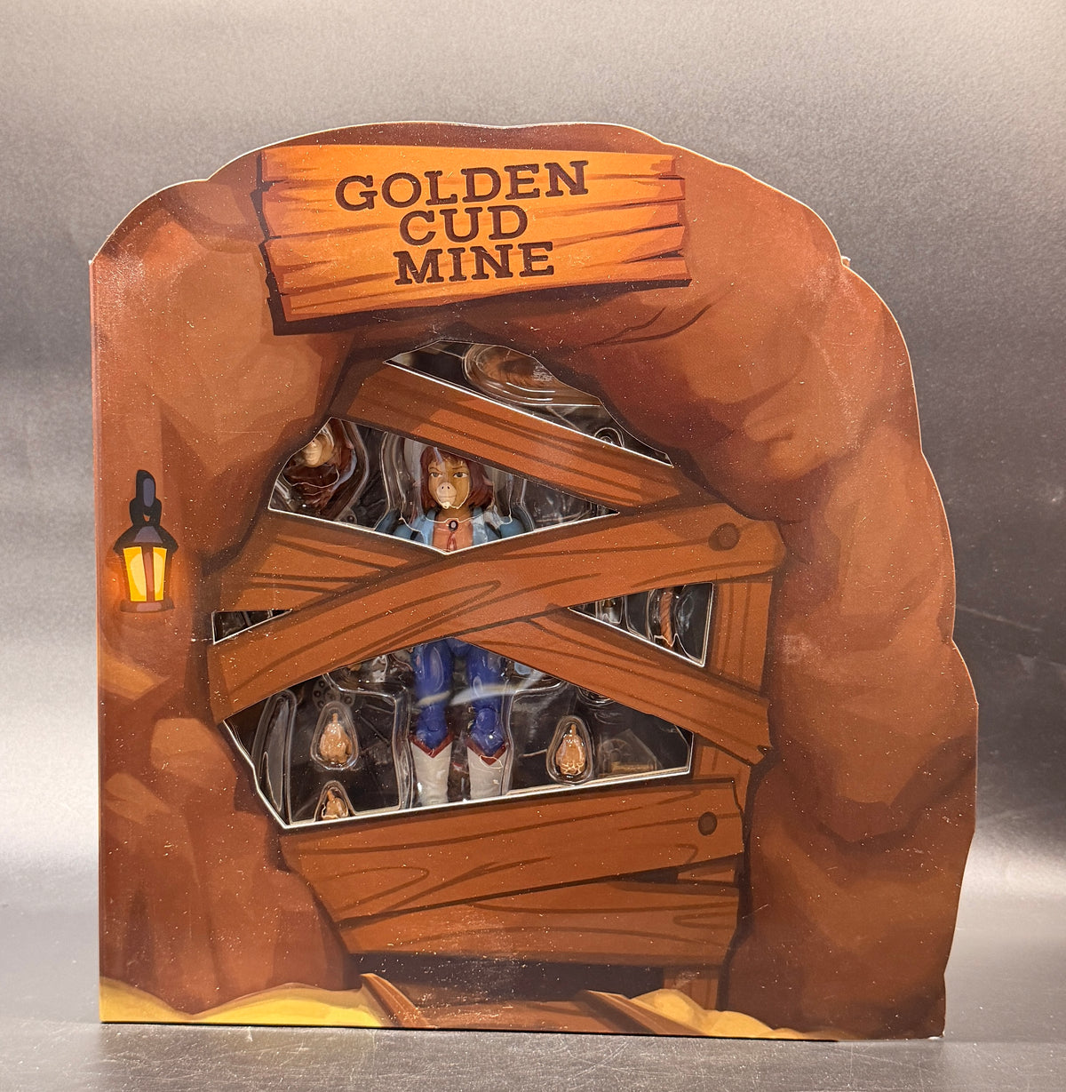 Cowlamity Kate Cudster in the Golden Cud Mine Wild West C.O.W.-Boys of Moo Mesa SDCC Exclusive Action Figure Nacelle Toys 2026
