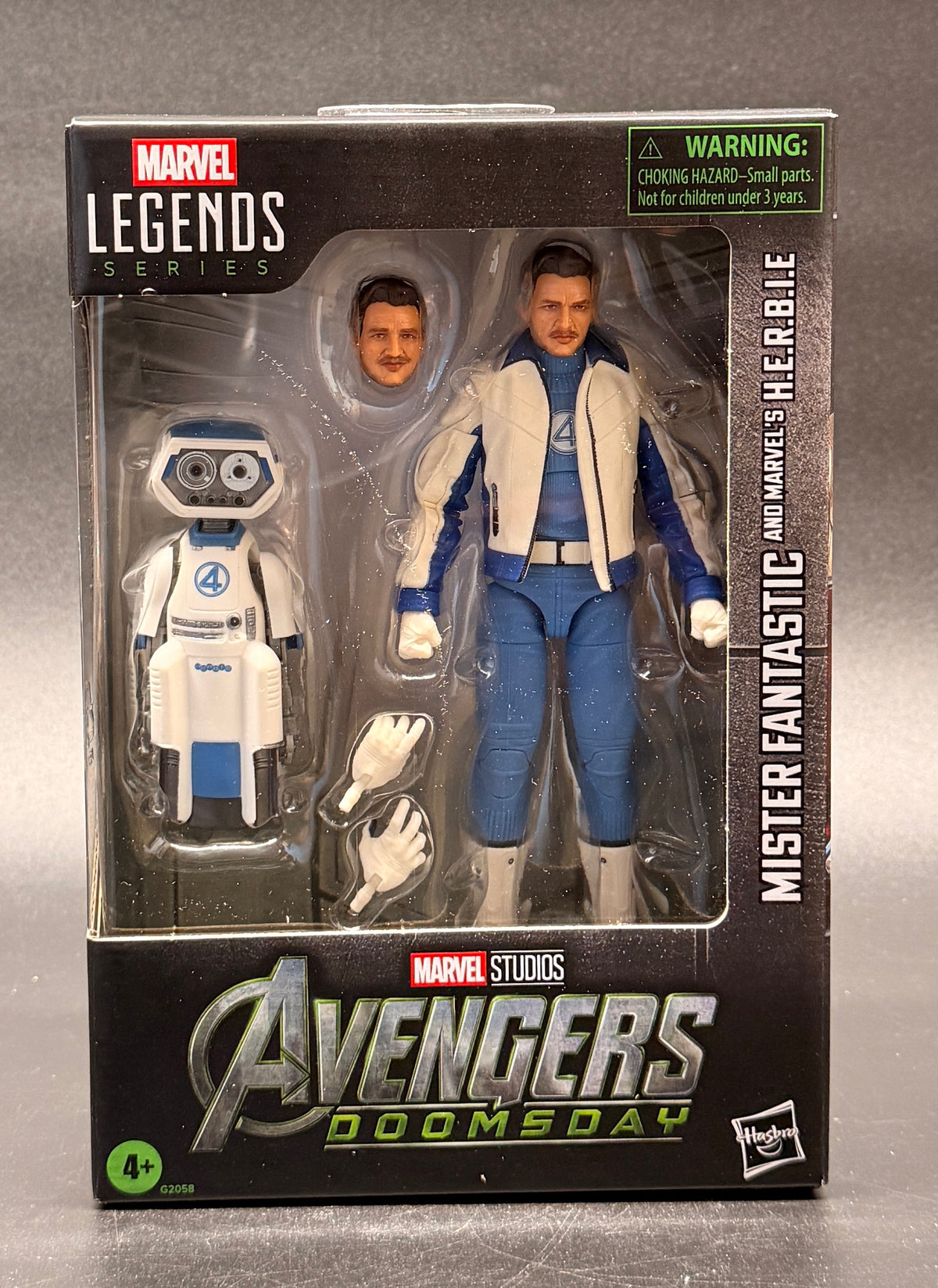 Mister Fantastic and H.E.R.B.I.E. Avengers: Doomsday Marvel Legends Action Figure Set Hasbro 2026