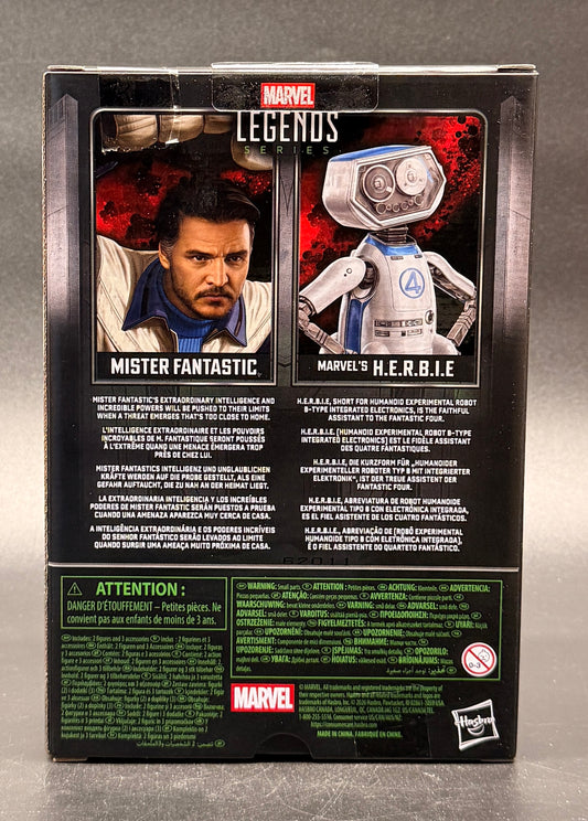 Mister Fantastic and H.E.R.B.I.E. Avengers: Doomsday Marvel Legends Action Figure Set Hasbro 2026