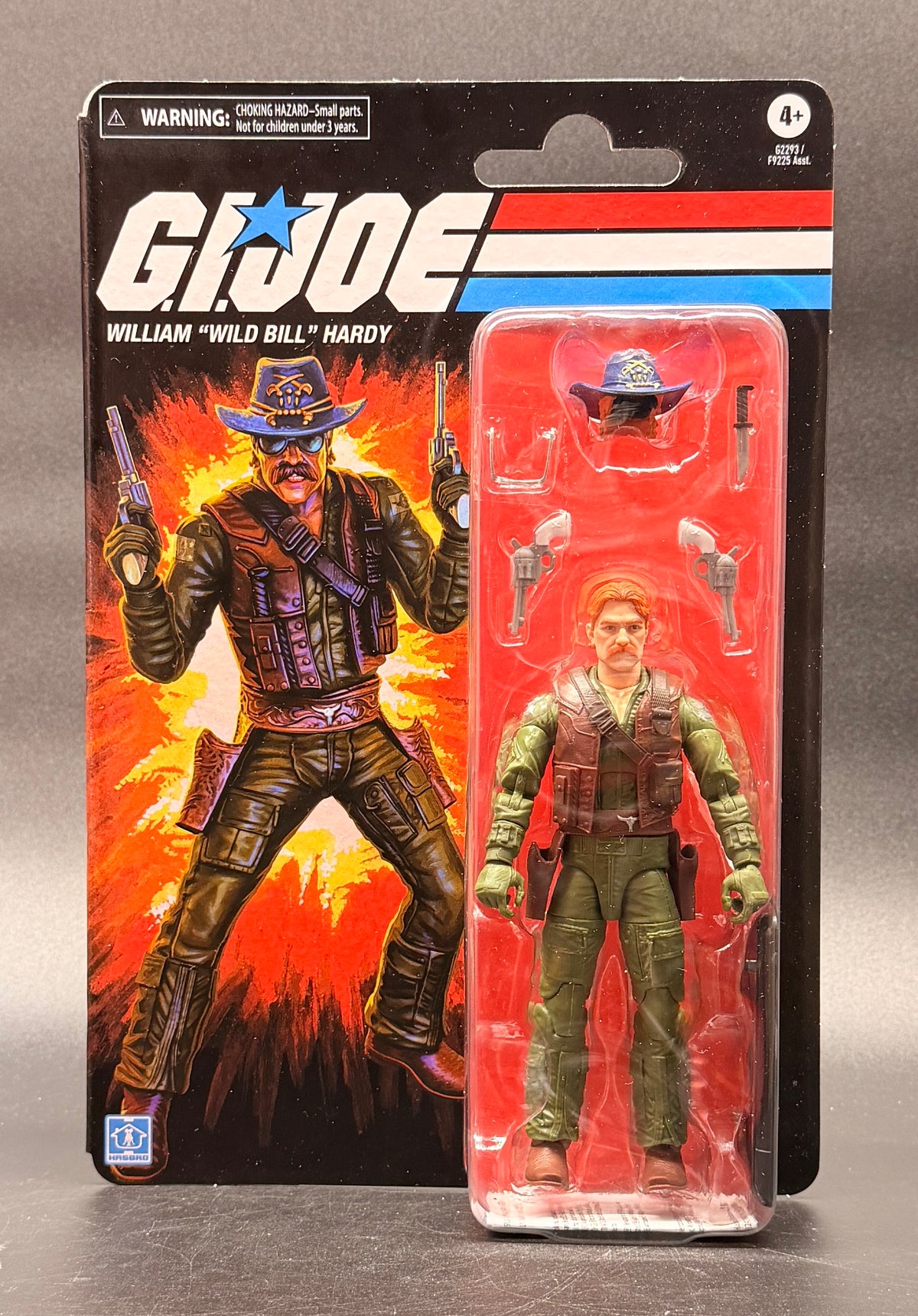 Wild Bill Hardy GI JOE Classified Retro Card Series Action Figure Hasbro 2026