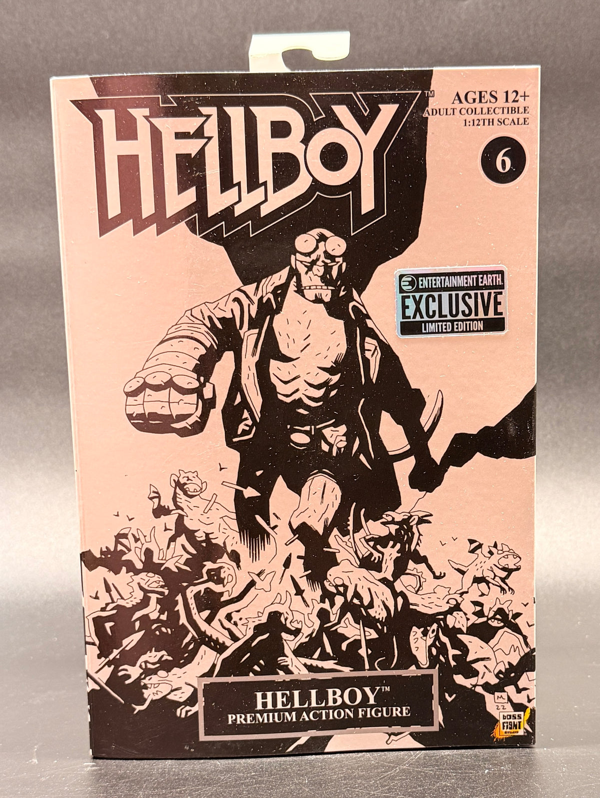 Hellboy Black and White Action Figure Boss Fight Studio 2026