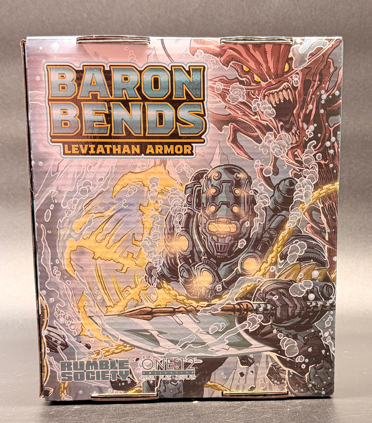Baron Bends Leviathan Armor Rumble Society Action Figure Mezco Toyz One:12 Collective 2026