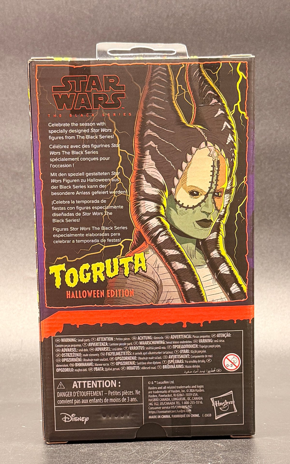 Togruta Halloween Edition Star Wars: The Black Series Action Figure Hasbro 2026